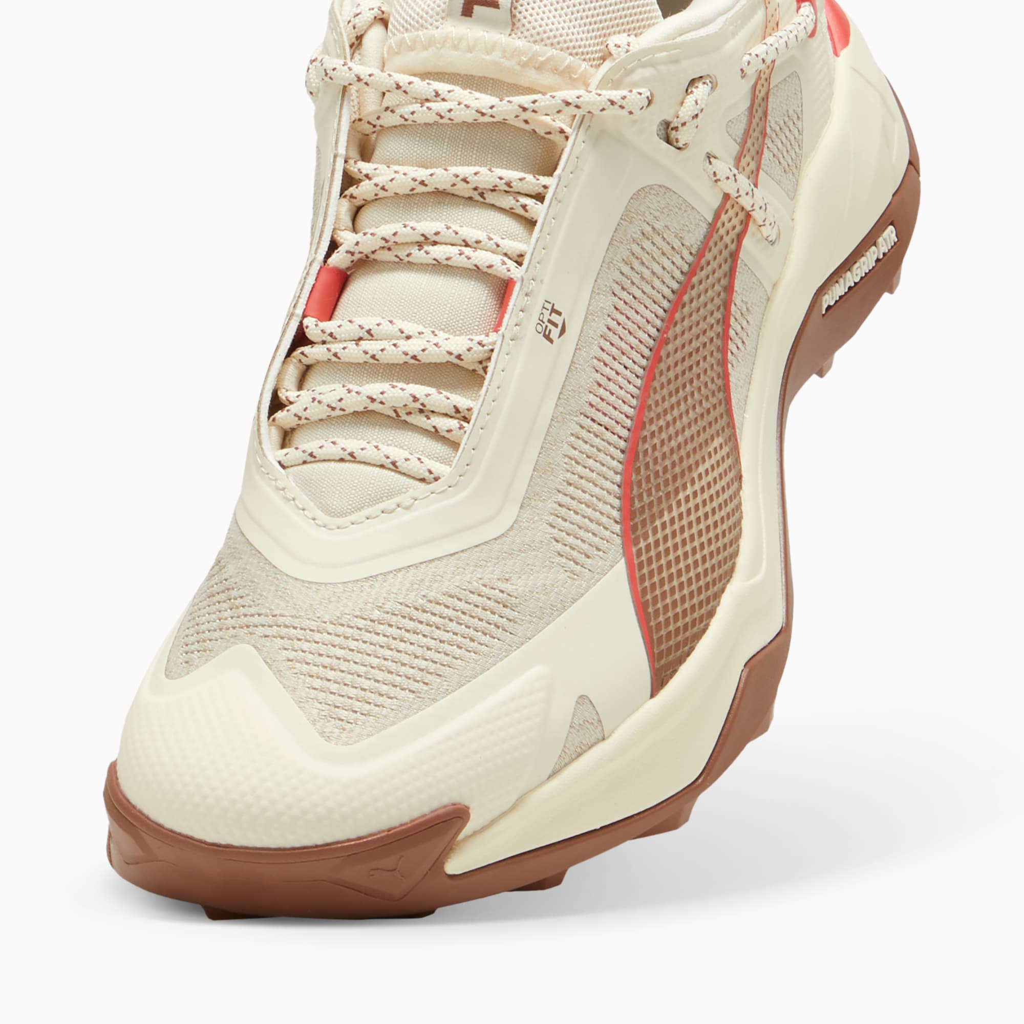 PUMA Verken NITROâ¢ wandelschoenen voor Dames, Rood/Bruin